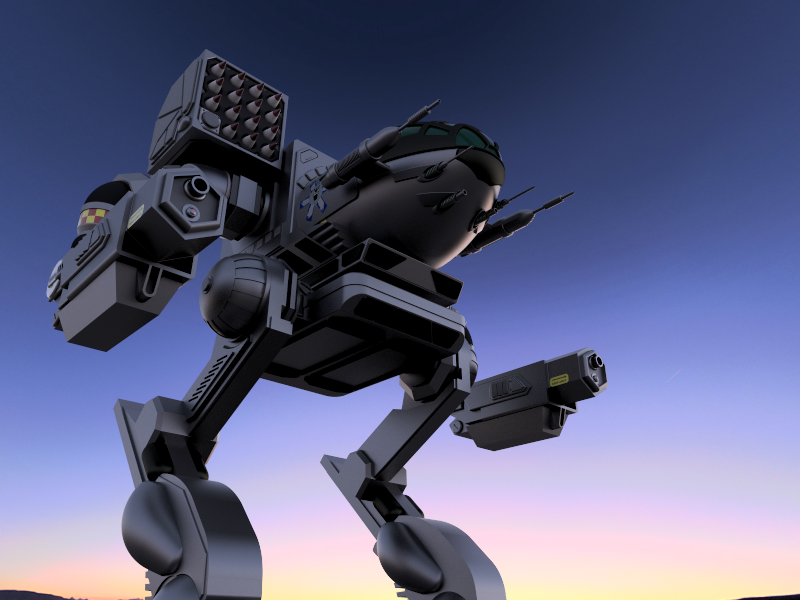 MadCat机甲战士机器人造型